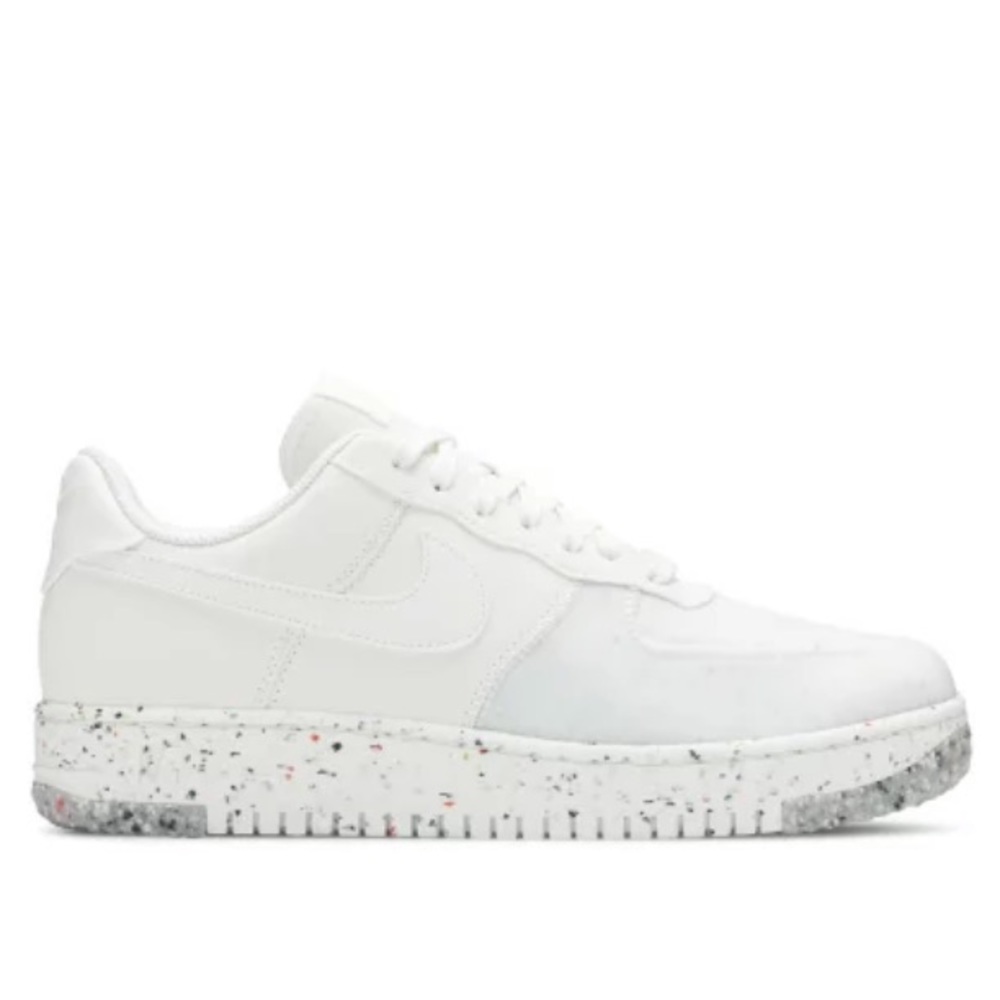 Nike 2020 Air Force 1 Crater ‘Summit White’ shoes.